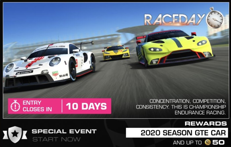 GTE Endurance Championship | Real Racing 3 |