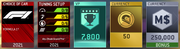 FORMULA 1 ETIHAD AIRWAYS ABU DHABI GRAND PRIX 2021 Completion Rewards