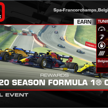 Formula 1 Rolex Belgian Grand Prix 2020 Real Racing 3 Wiki Fandom
