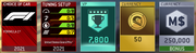 FORMULA 1 ARAMCO UNITED STATES GRAND PRIX 2021 Completion Rewards