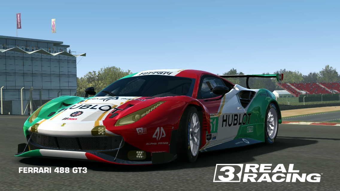 FERRARI 488 GT3, Real Racing 3 Wiki