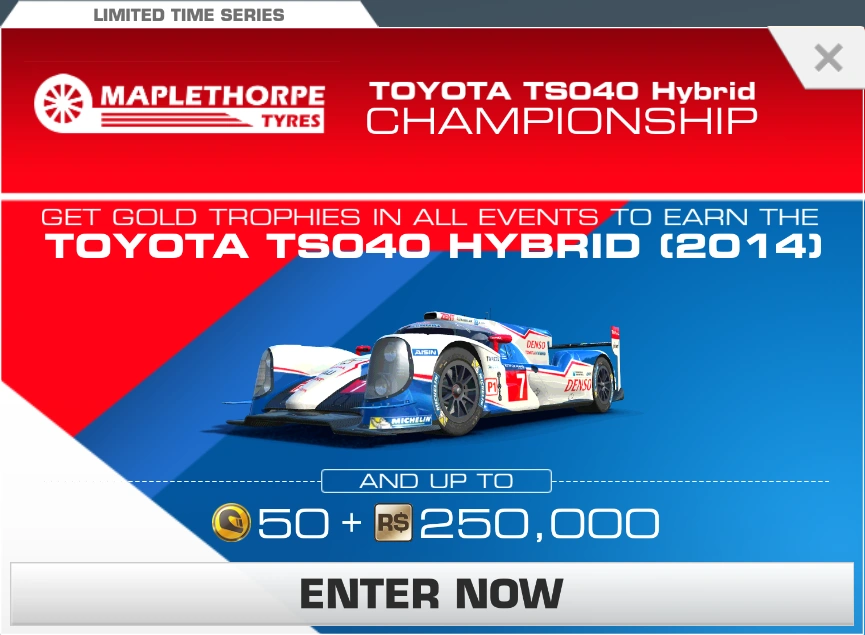 Toyota Ts040 Hybrid 14 Championship Real Racing 3 Wiki Fandom