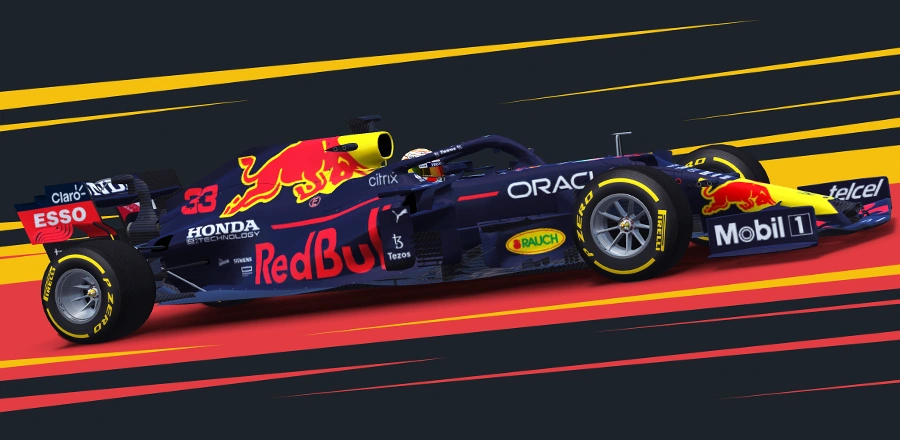 RED BULL RACING HONDA RED BULL RACING RB16B (Invitational Series