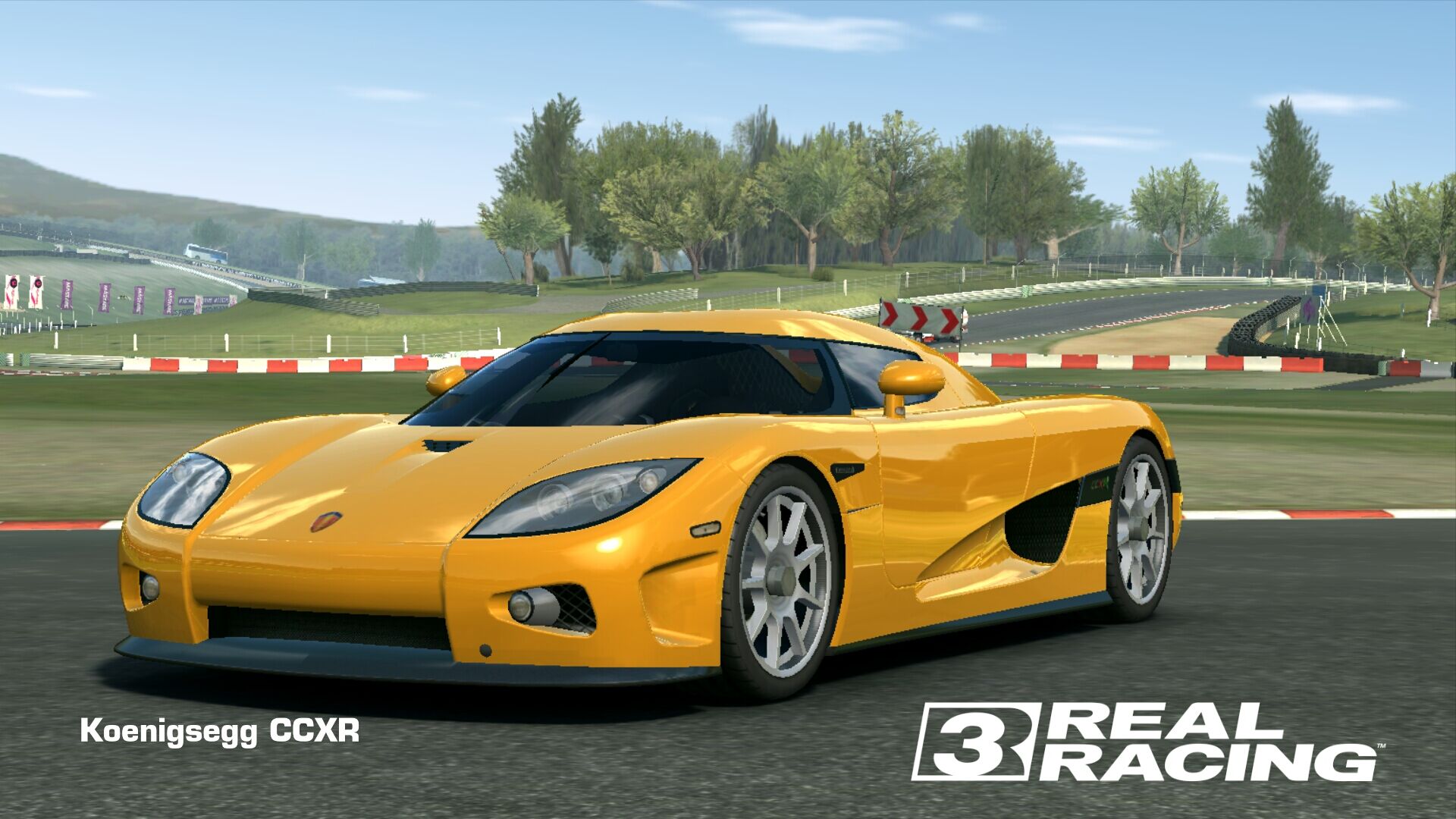 Koenigsegg CCXR Yellow