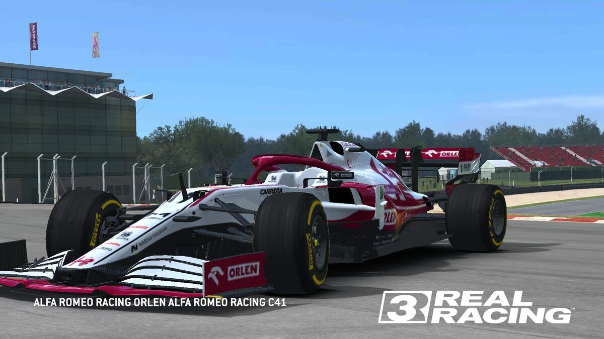 Minichamps 1:18 K. Räikkönen Alfa Romeo Racing C41 #7 Last