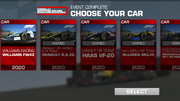 FORMULA 1 SINGAPORE AIRLINES SINGAPORE GRAND PRIX 2020 Choose Your Car