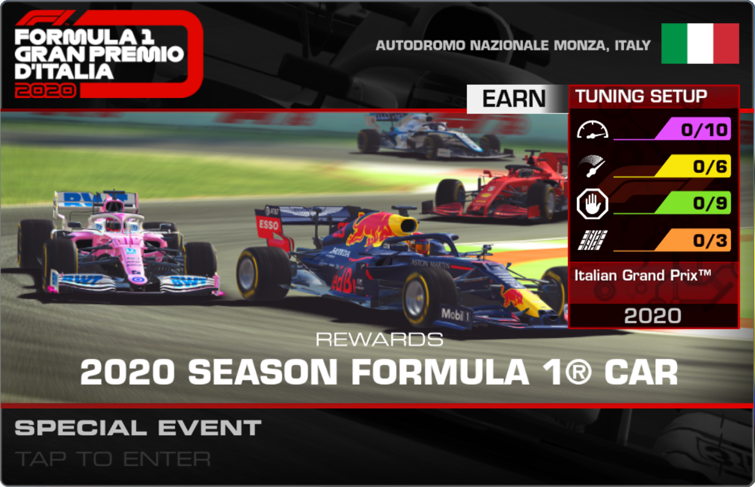 Formula 1 Gran Premio D Italia 2020 Real Racing 3 Wiki Fandom