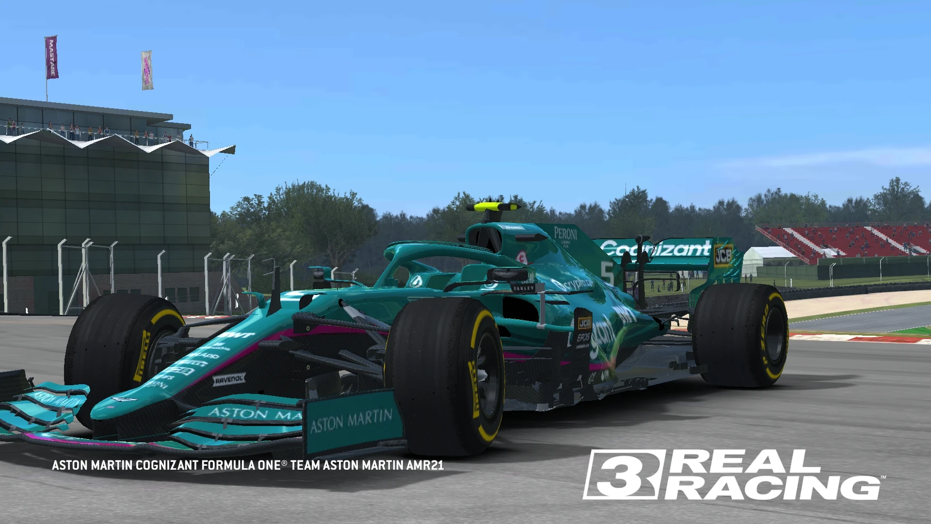 Aston Martin Cognizant F1 Team 2021 AMR21 Vettel / Stroll Double jeu Édition limitée 1/43