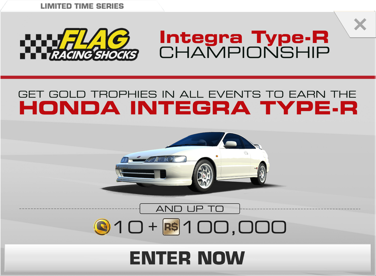 Honda Integra Type-R Championship | Real Racing 3 Wiki | Fandom