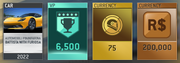Electric Dream Completion Rewards