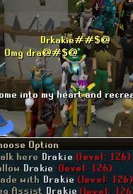 Drakie, RuneScape Players Wiki (pt)