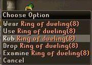 Ring of duel