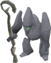 A Rune Guardian from the Mage Training Arena