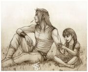 Young kat and Elrond