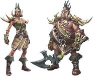 Bandosian warband bandits.