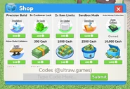 Shop UI before v0.2.09