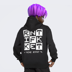 RTFKT x Nike Exclusive AR Hoodie - Black 
