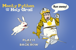 Monty Python and the Holy Grail card
