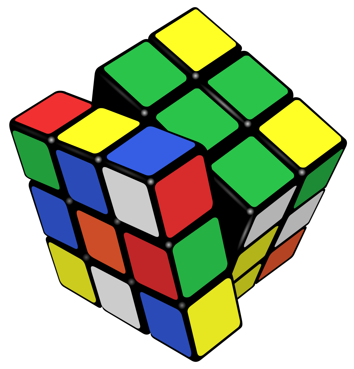 Rubik's Cube 3 X 3 (Original) - The Toy Quest