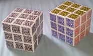 QR-code cubes