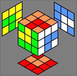 How to create 5x5 Rubiks cube patterns, Super Flip, Clown, Flower, Pillars