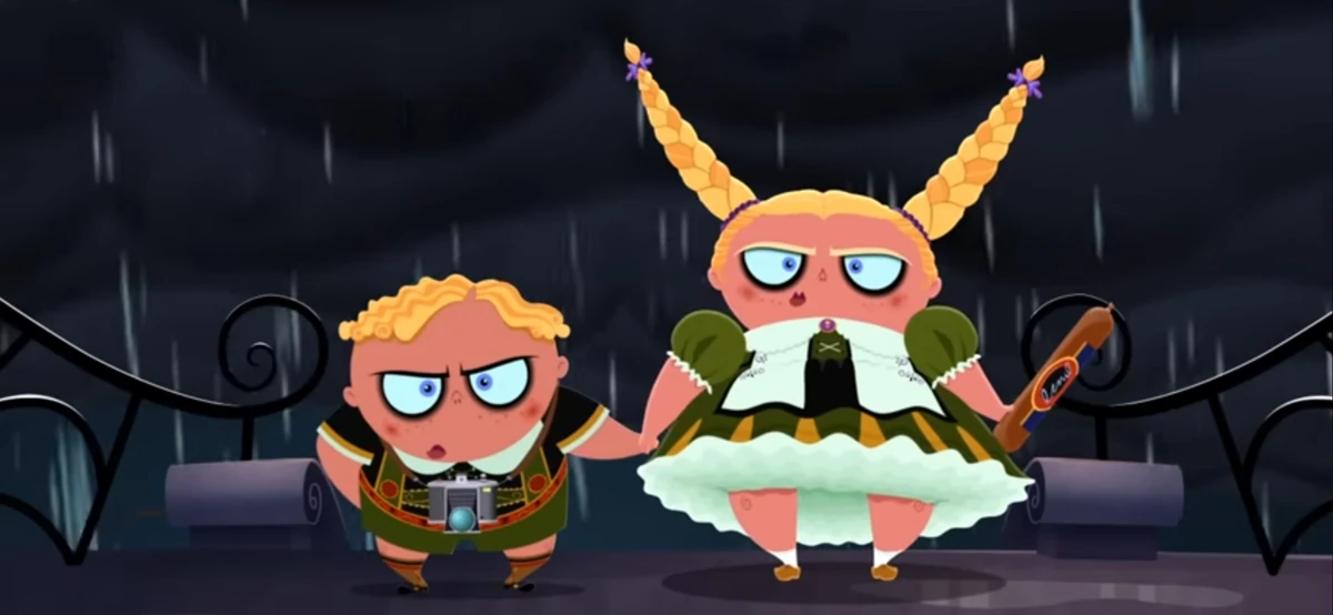 Gunther and Uta | Ruby Gloom Wiki | Fandom