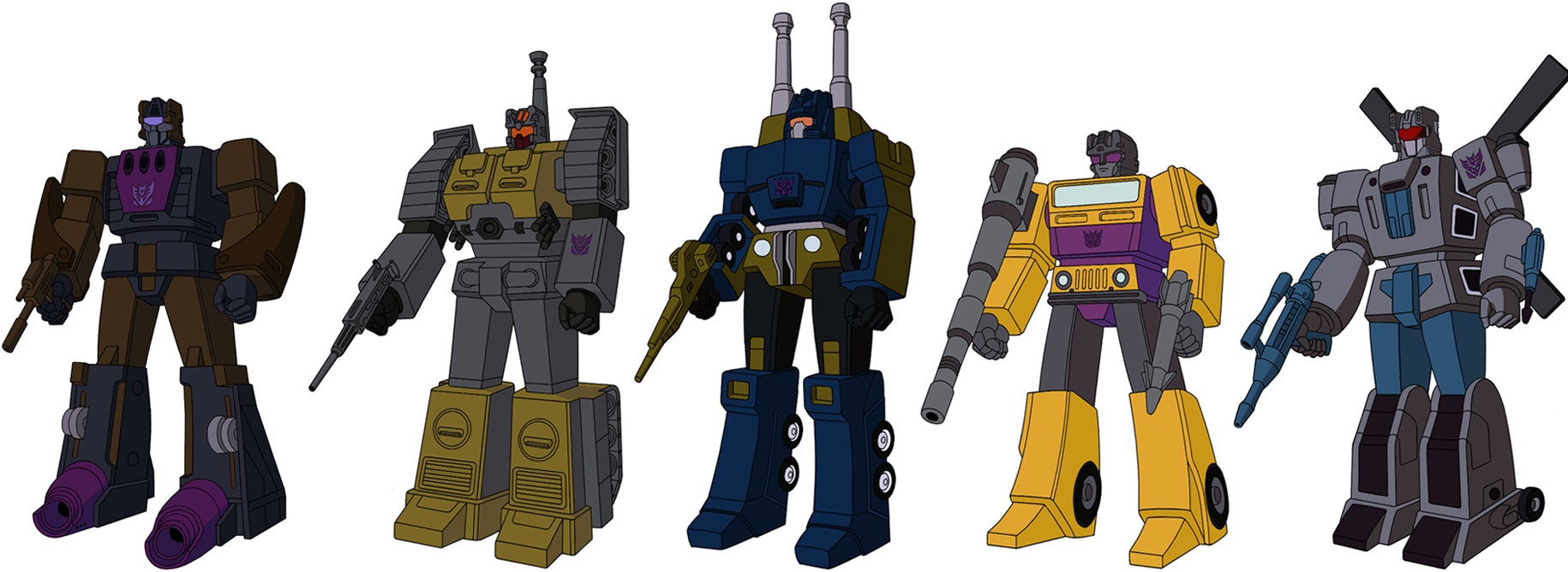 Combaticons | Ruby-Spears G1 Mega-Transformers Wiki | Fandom