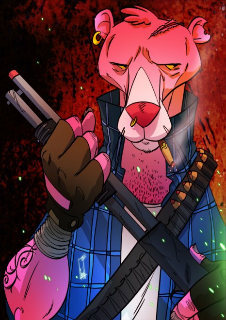 gangster pink panther