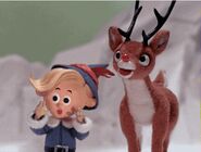 Older Rudolph and Hermey.