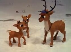 Comet bans Rudolph from the rest of The Reindeer Games