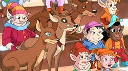 Donner watching the Junior Reindeer Games