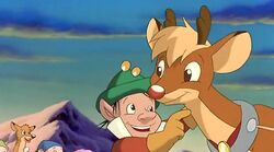 Rudolph with Doggle.