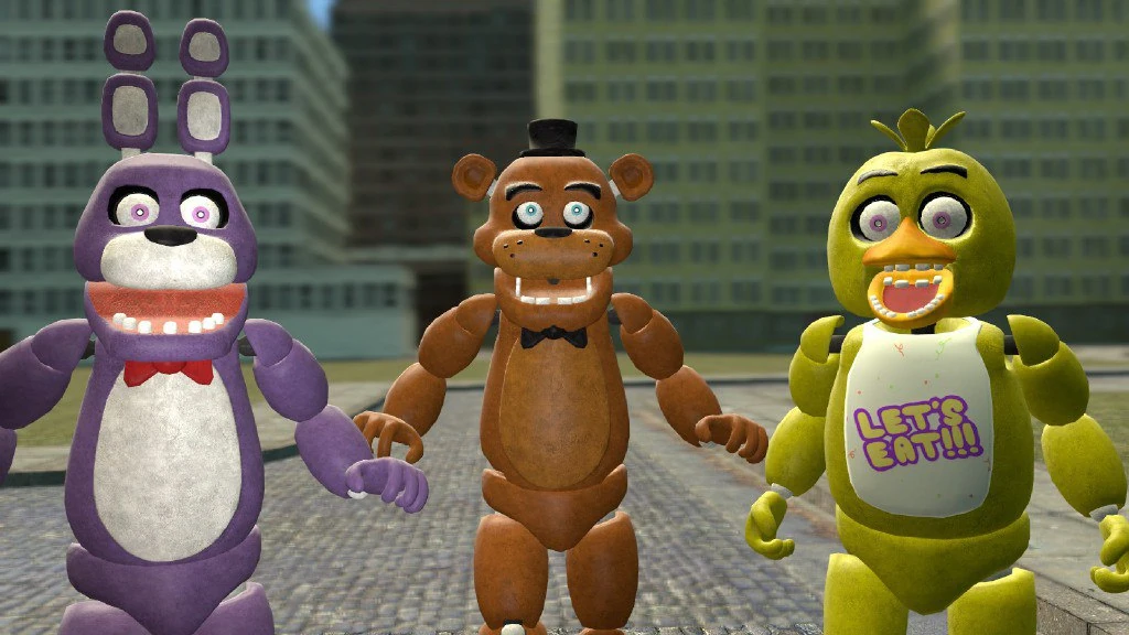 Мишка фредди фнаф 9. Garry's mod фредди. Гаррис мод фнаф. Fnaf garry. Фнаф garry`s mod.