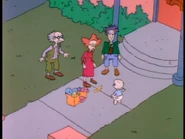 All the adults are oblivious to the reason why Tommy is crying