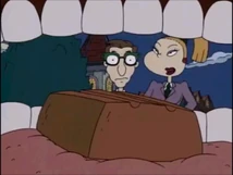 "Angelica, when will you learn to keep your mouth shut?"