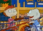 "Hey, where's your grandpa?" "He'll be all right. Hey, you seen Reptar?"