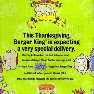 rugrats burger king toys 1998