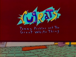 Tommy Pickles and the Great White Thing - Rugrats Logo