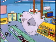 "Cleanup on aisle four! Larry, Steve, I need one of you!"