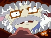 Fifi's only In-The-Mouth-Camera Shot