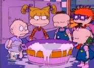 "Well, Angelica, I guess you're not gonna eat those cookies now." "Just watch me!"