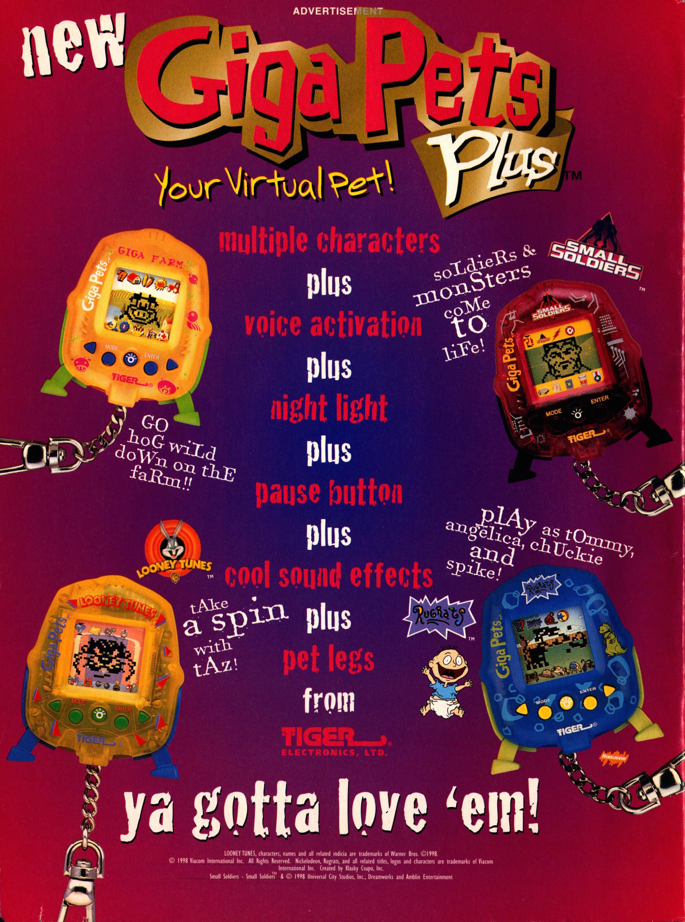 Giga Pets ギガペッツRugrats Rugrats Giga Pets Plus | Rugrats Wiki | Fandom