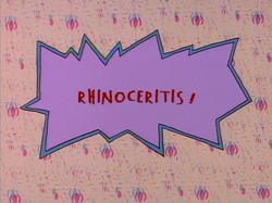 Rhinoceritis! Title Card (HQ)