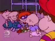 "Hi, Josh, I'm Tommy! This is Phil, and Lil, and Chuckie."