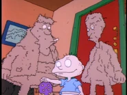 "Look at him; sittin' there, plottin' his next move!"
