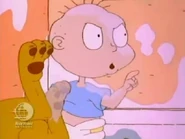 "Chuckie, you put on the powder!"