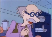 "Oh, go ahead. Deny me my Fudgy Ding-A-Ling bars, the one real pleasure left to me in my twilight years."