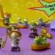 rugrats burger king toys 1998