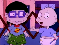 "It's true. Chuckie and me made his hair black."