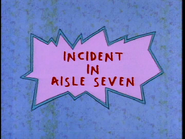 The title card